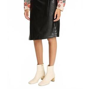 NEW CABALLERO peyton midi skirt in black